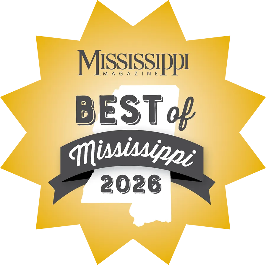 Mississippi Magazine Best of Mississippi 2026 award badge
